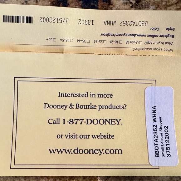 NWT Dooney & Bourke Botanical/Floral Small  Leisure Shopper - Picture 9 of 10